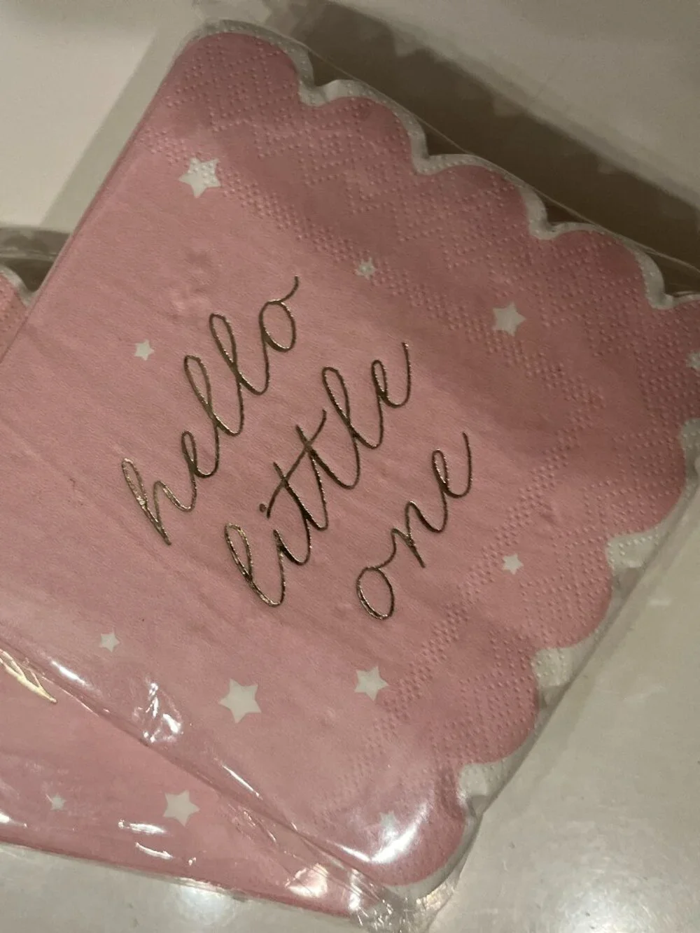 Baby Shower Party Supplies for Girls (Plates and napkins) NWT (p/s/x)
